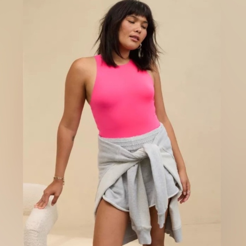 Aerie Smoothez Racer Back Body Suit